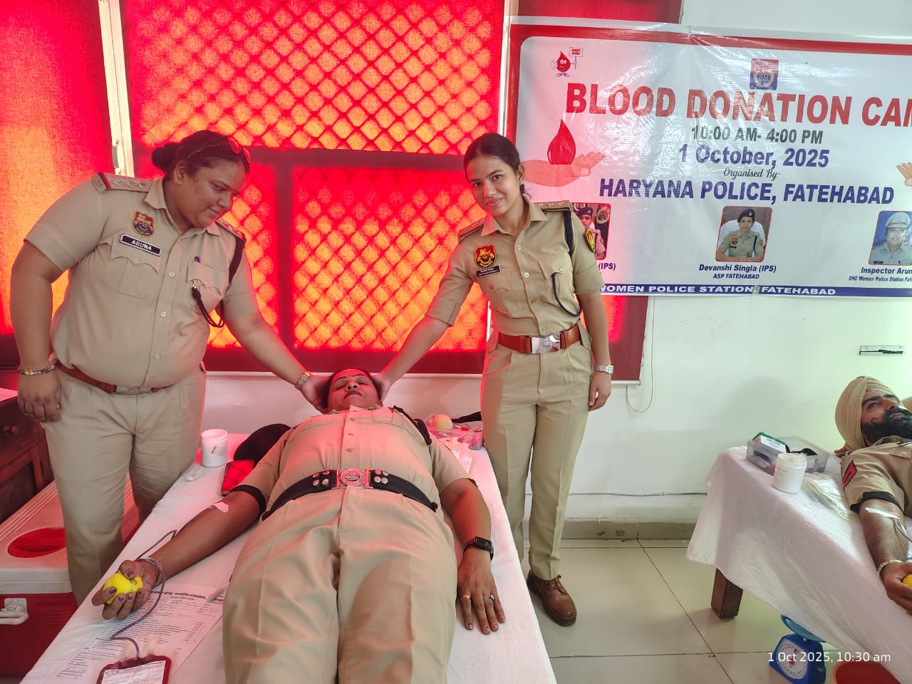 BLOOD DONATION CAMP