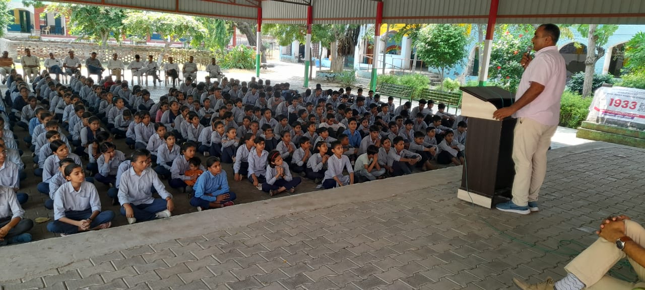 Anti Drug Awareness team gangoli