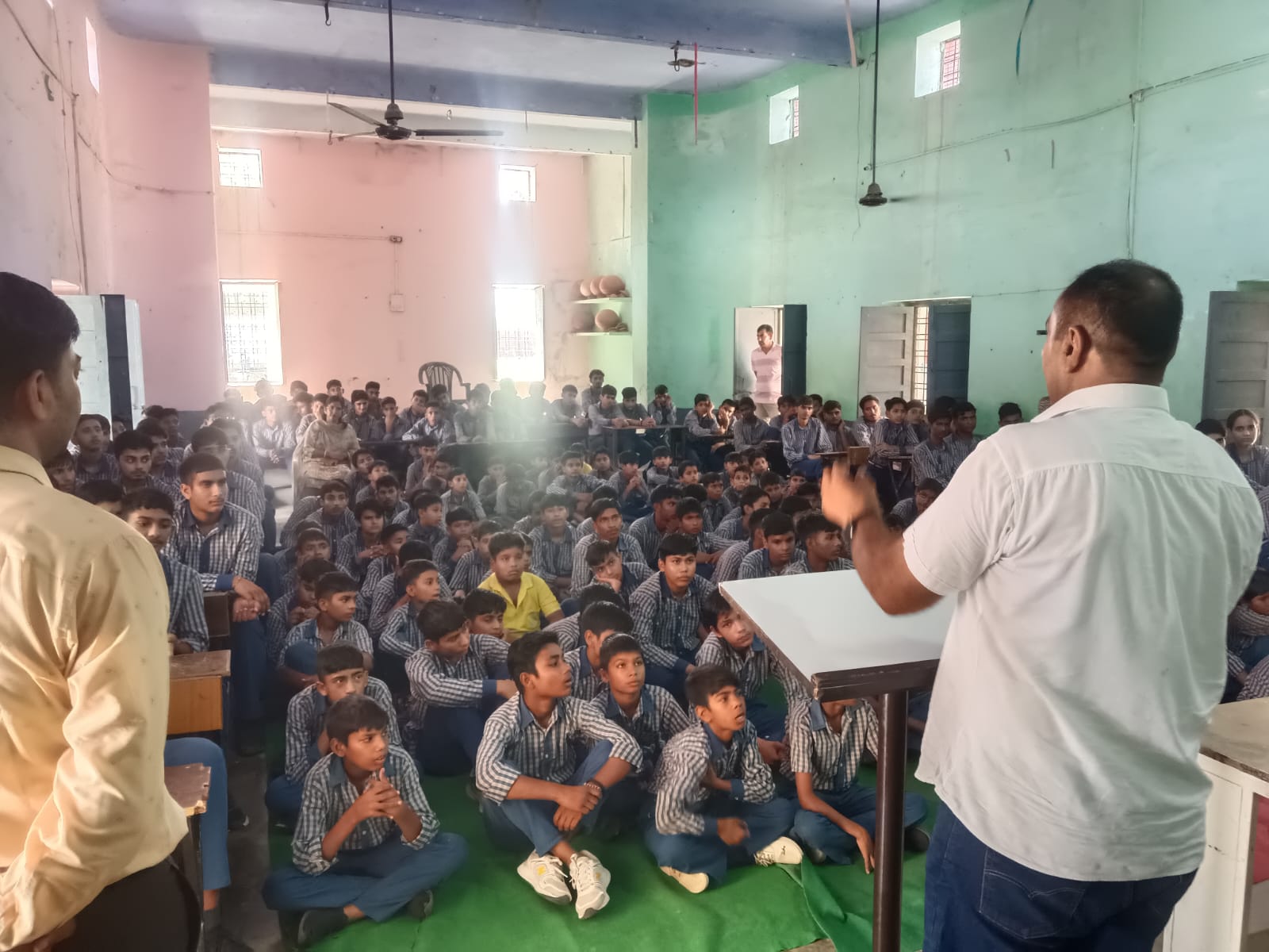 Anti Drug Awareness team khrakboora