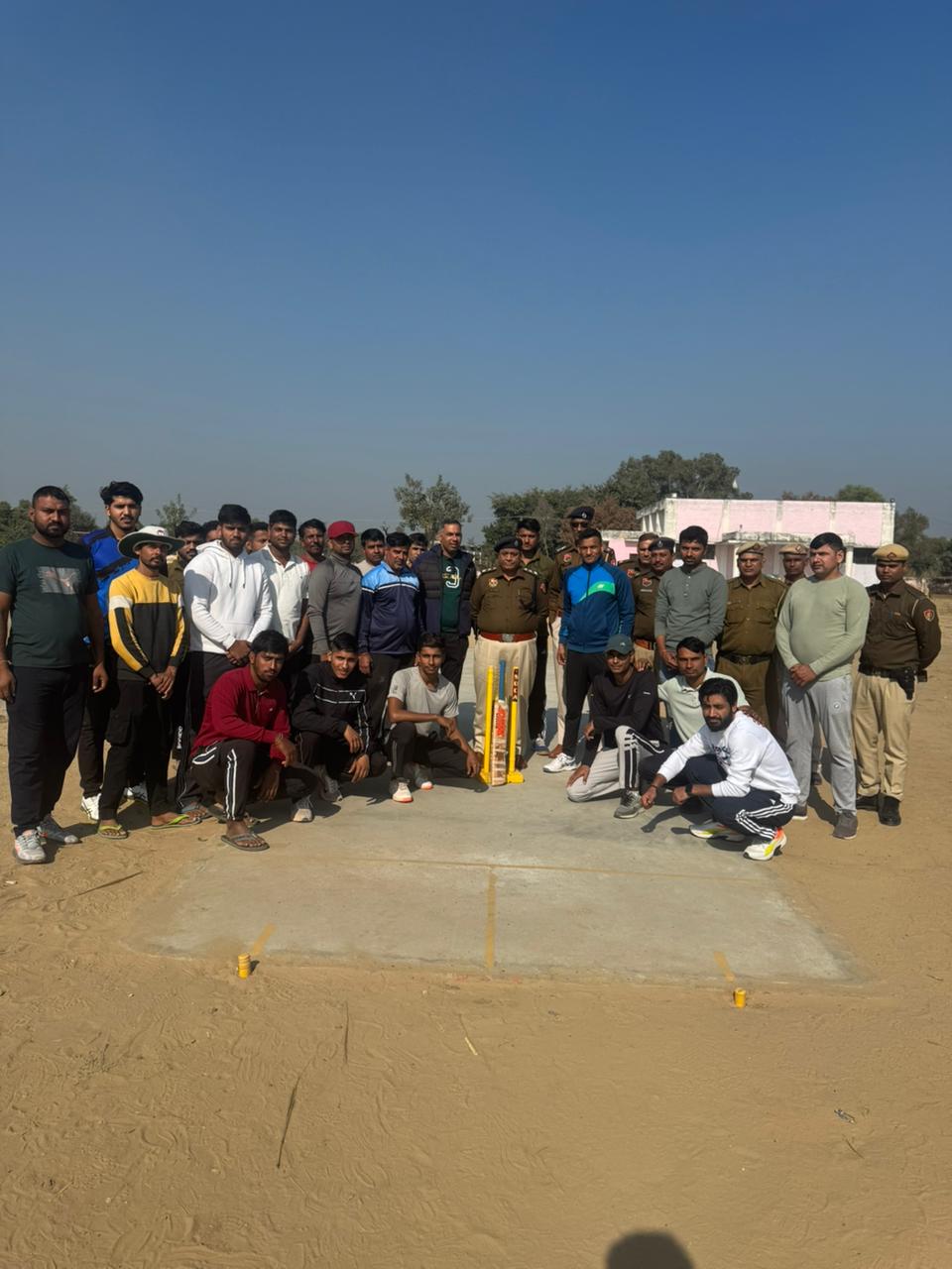 Under the Haryana Uday Abhiyan, Rewari police organised a cricket competition in village Asiaki Panchor and informed the youth about the ill-effects of drug abuse.