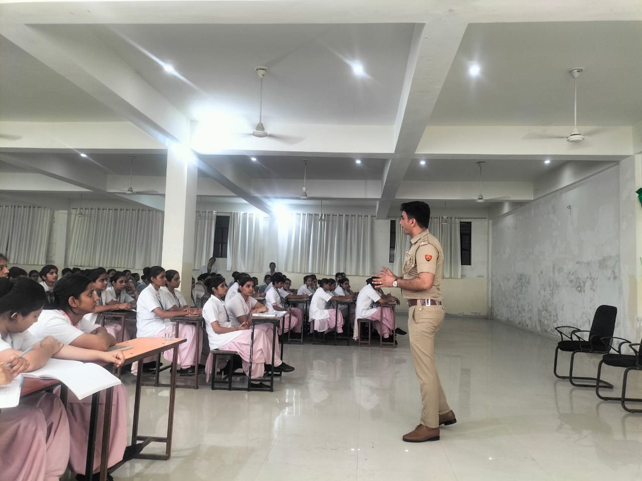 Cyber Awareness & Drug Awareness Program at Sarbati Nursing College Mahendergarh 