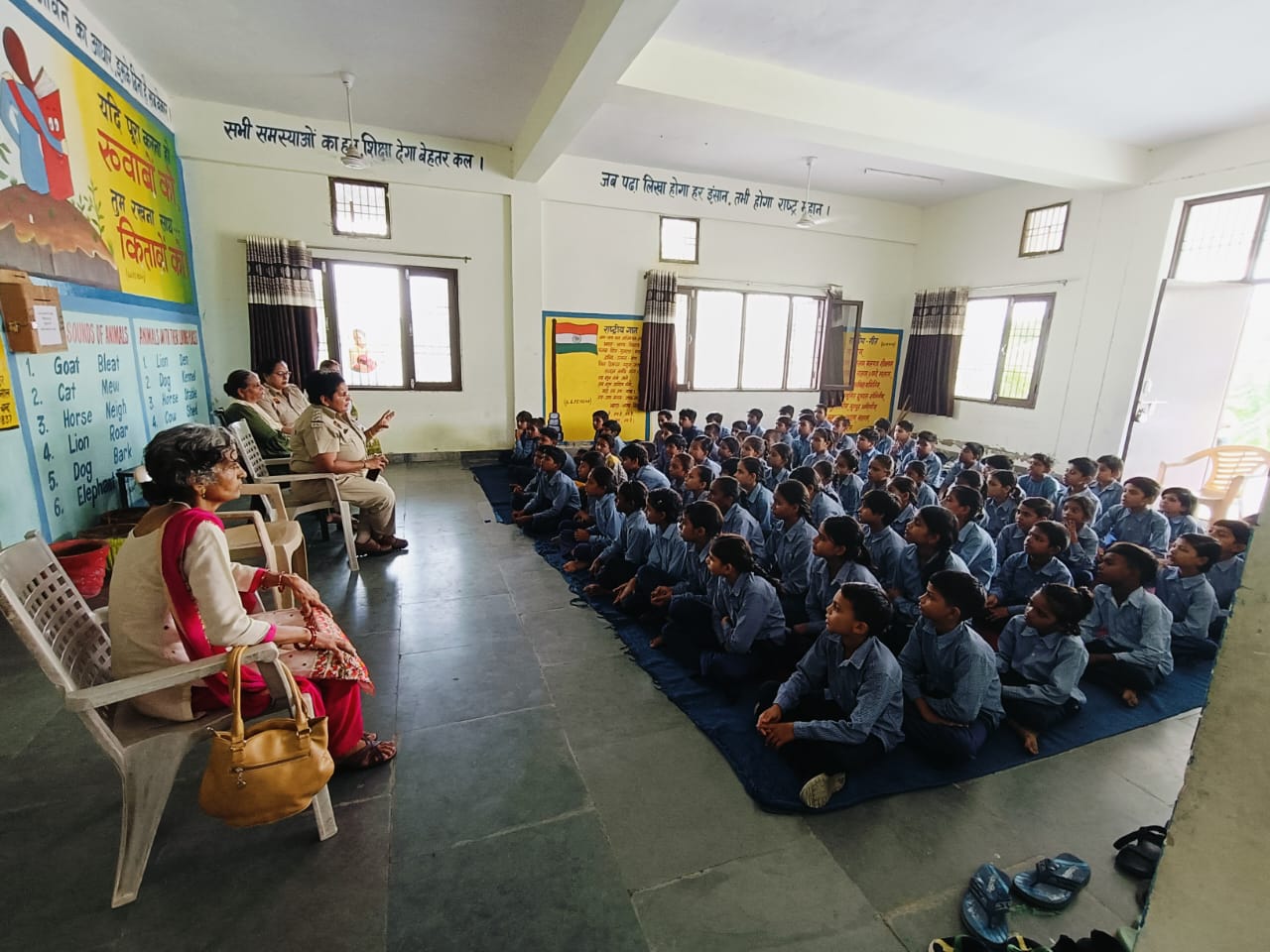 Good touch bad touch awareness program at govt. Secondary school, narnaul