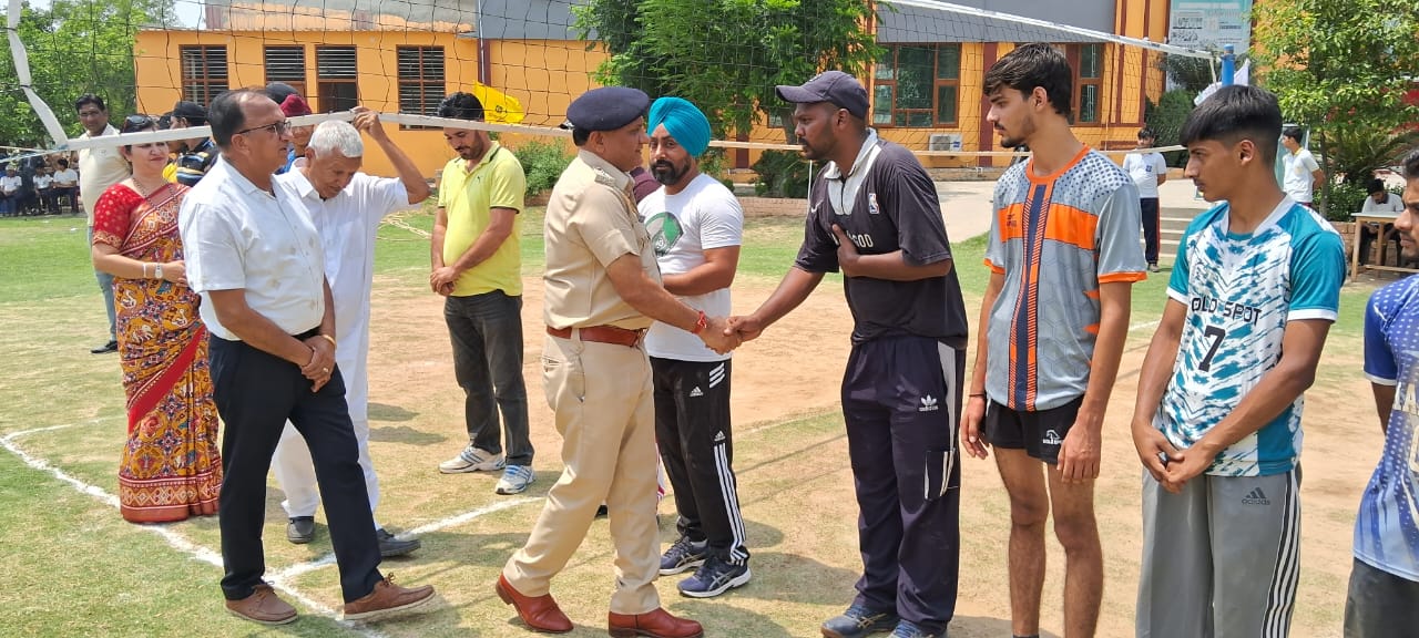 SPORTS COMPETITION IN CRIME /DRUGS PRONE VILLAGE